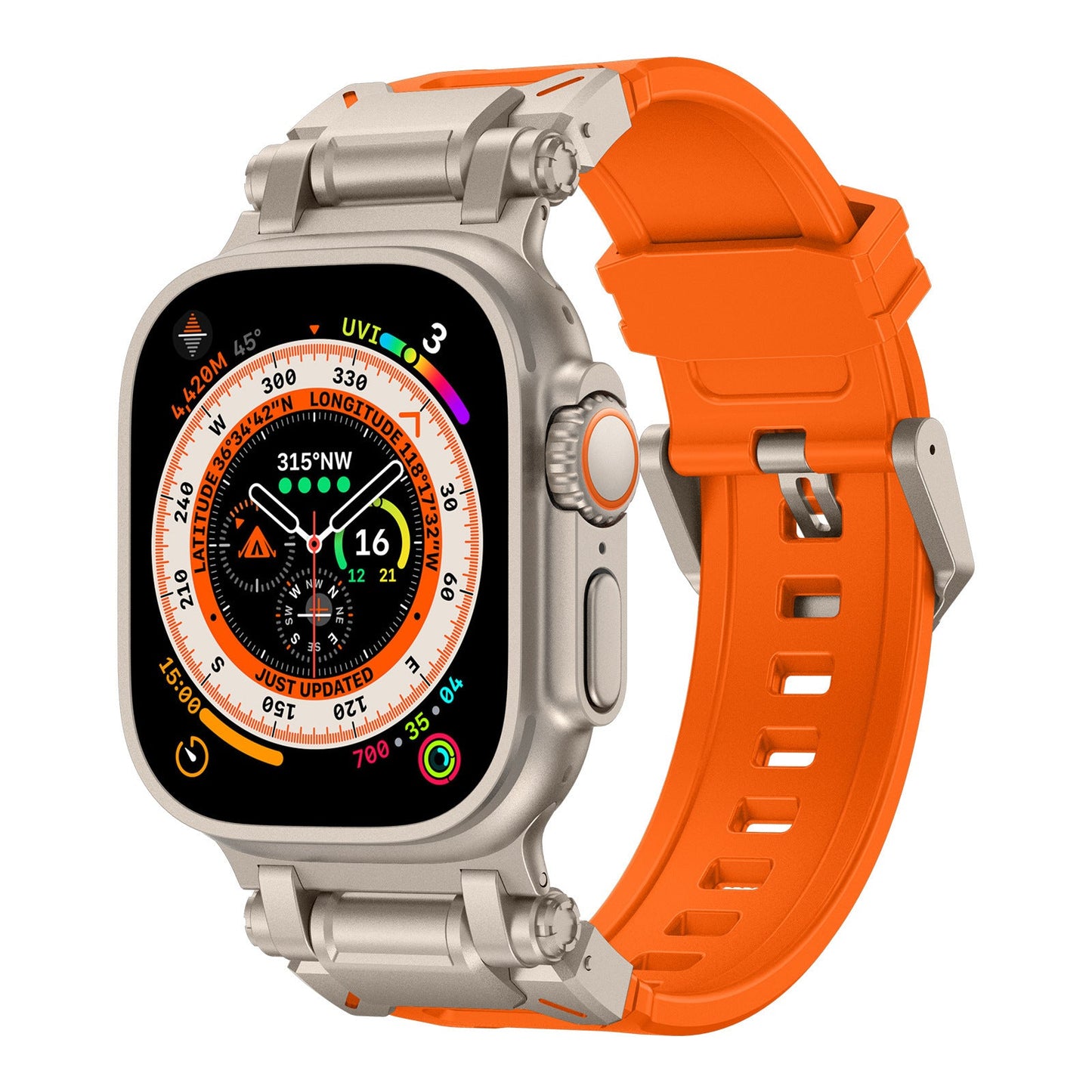 Explorer FKM Rubber Sport Band for Apple Watch