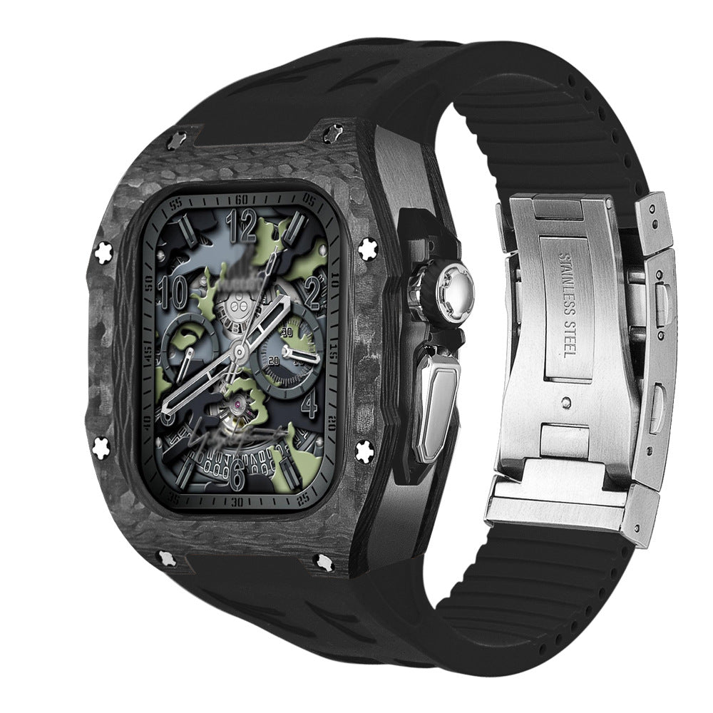 Carbon Fiber Retrofit Case Kit for Apple Watch Ultra