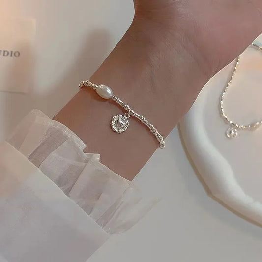 925 Silver Bamboo Love Bracelet